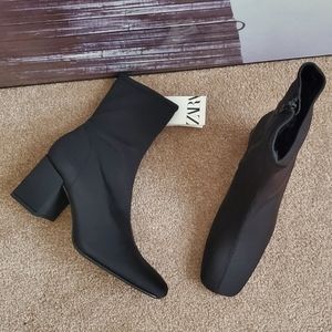 Zara Black Women's Ankle Boots